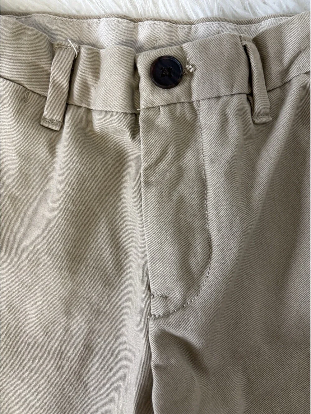 Gap Kids Boys Shorts Regular Adjustable Waist Khaki Dressy Size 8 Uniform